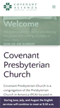 Mobile Screenshot of cov-pres.org